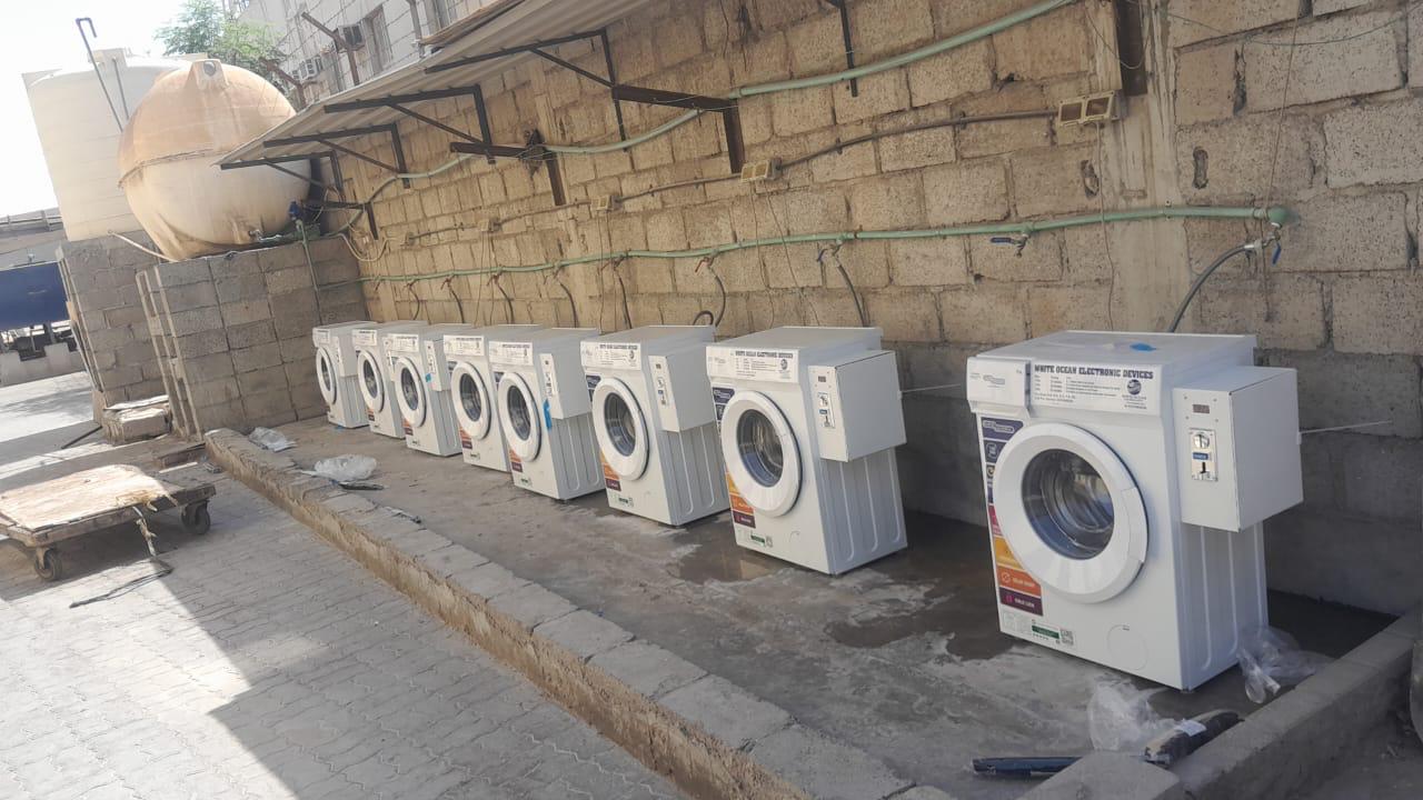 Washing machines installation project UAE