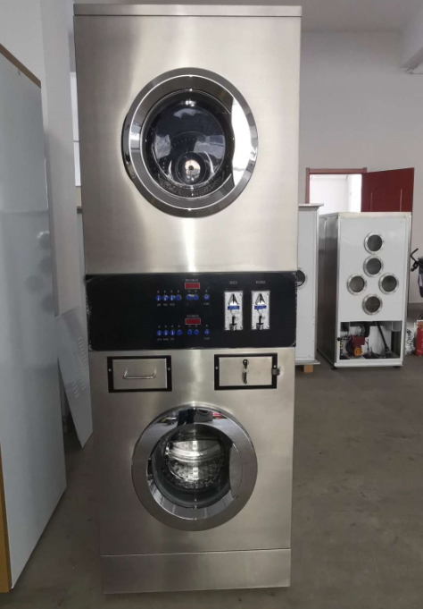 Coin operated laundry machines setup UAE