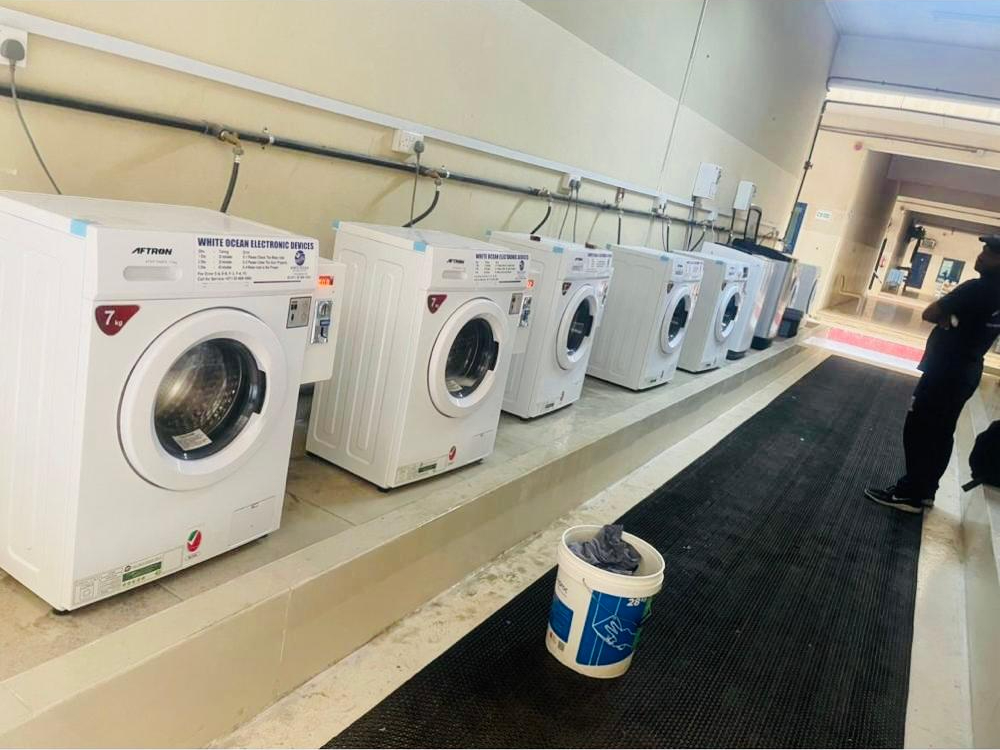 Coin laundry installation UAE