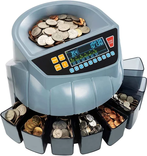 Coin counting meter UAE laundry machine