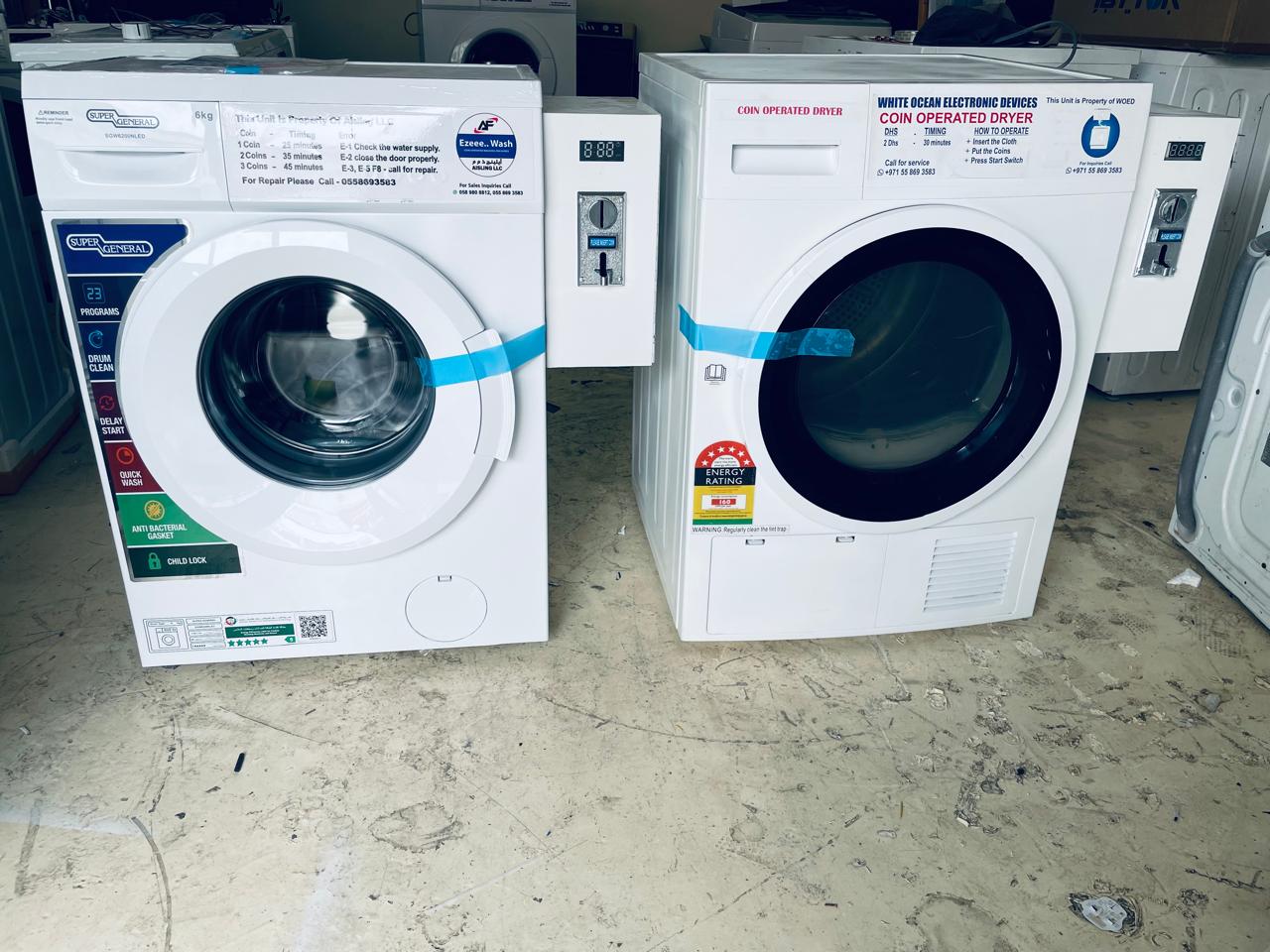 Washing machine installation project UAE